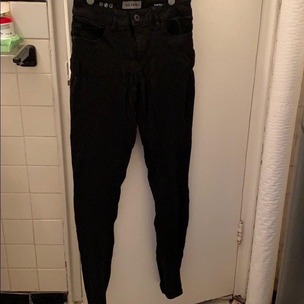 BDL1961 black straight leg pants